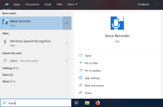 Utilize Voice Recorder For Microphone Testing